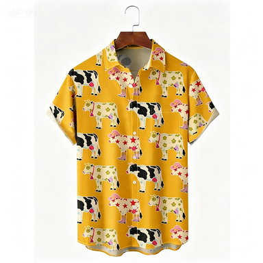 Ethnic Clothing & Online Fashion Store Khaadi Us - Модная гавайская пляжная рубашка с цветочным