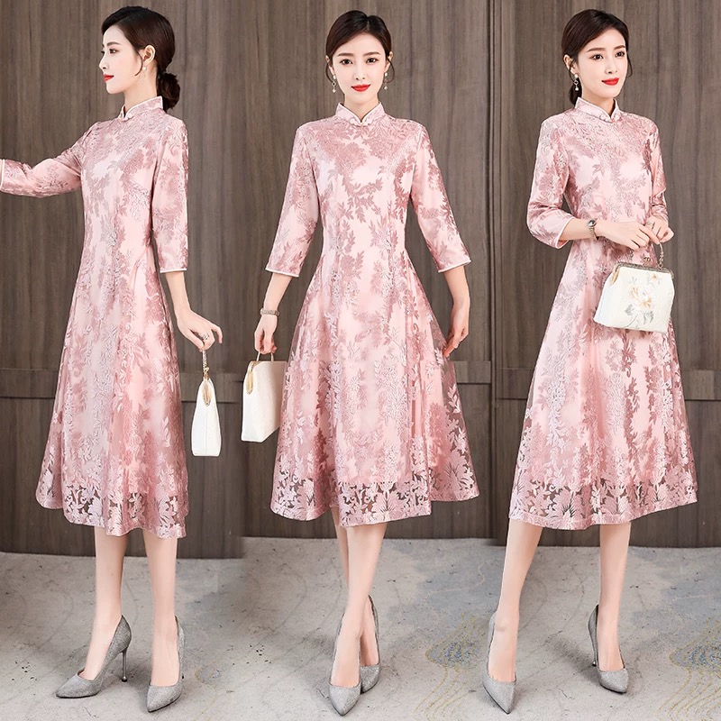 Элегантное женское платье Aoda – обзор и цена Ao Dai Vietnam Dress