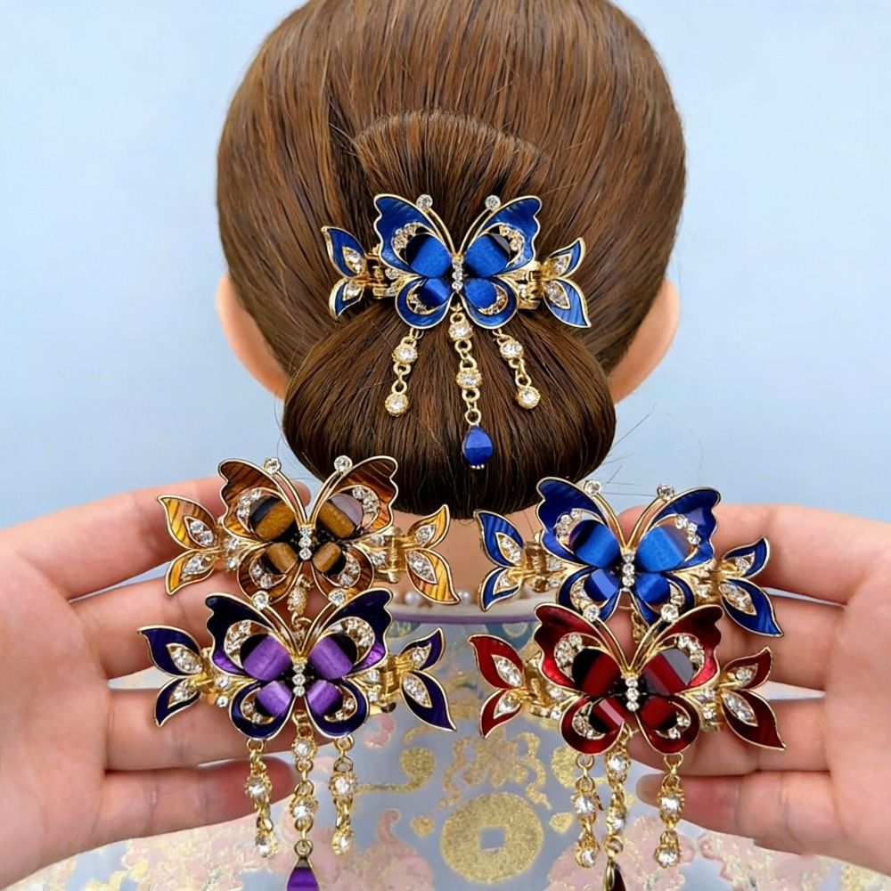 Элегантная заколка-краб с бабо – обзор и цена Ethnic Fashion Designer