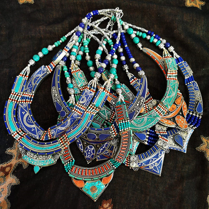 BOHO винтажные ожерелья коллек – обзор и цена Ethnic Fashion Com