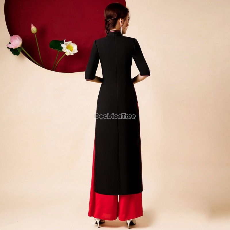 Классическое элегантное танцев – обзор и цена Ao Dai Vietnam Dress