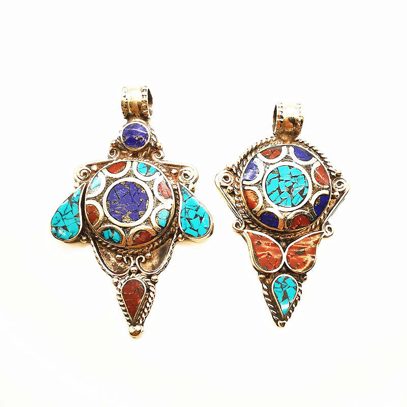 Винтажные крупные медные кулон – обзор и цена Ethnic Fashion Com