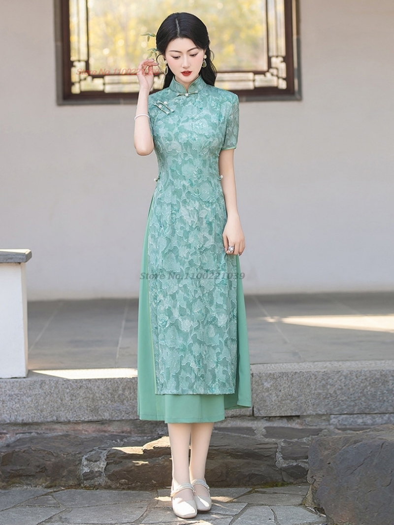  Традиционное вьетнамское пла – обзор и цена Ao Dai Vietnam Dress